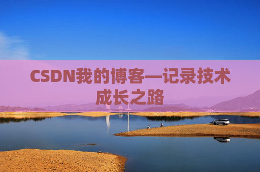 CSDN我的博客—记录技术成长之路